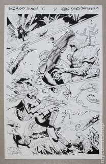 Original Art for Uncanny X-Men (2nd Series) Issue 6, Page 4 by Greg Land and Jay Leisten | mycomicshop.com