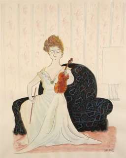 Jean-Jacques Sempé 1932-2022 | La Violoniste | Artcurial