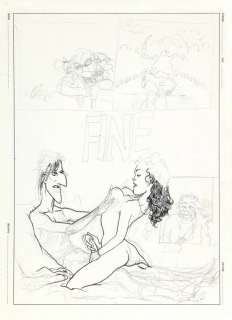 Pazienza Andrea | "Omaggio a Manara", 1985 | Urania Casa d’Aste