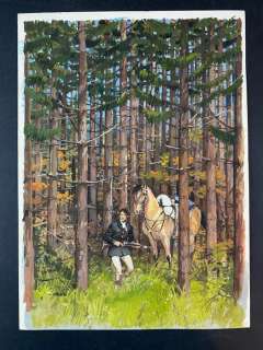 Faure, Michel - Couverture originale - Les Fils de l’aigle T7 - Sous le soleil d’Austerlitz - (1993) | Catawiki