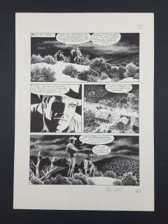 Tex Speciale n. 27 - Civitelli - Tavola Originale n. 81 "La Cavalcata del Morto" - Firmata - Loose page - Unique copy - (2012) | Catawiki