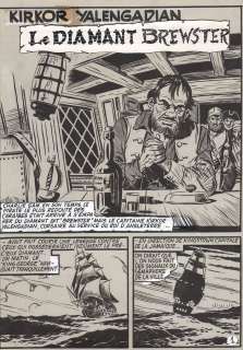 Artima | KirkorÂ Yalengadian, ensemble de 15 planches Ã  l&… | Banque Dessinée