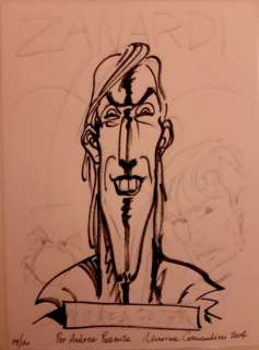 Andrea Pazienza | A. Pazienza - 2x vol. "La Prima Delle Tre" & "Zanardi" con disegno originale e grafica - Cartonné - (2004) | Catawiki