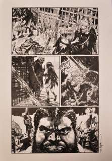 Guera Rm | The Goddamned - Illustration originale de la planche de la page 20 du Comics "The Goddamned", Issue 4 "Before The - (2016) | Catawiki