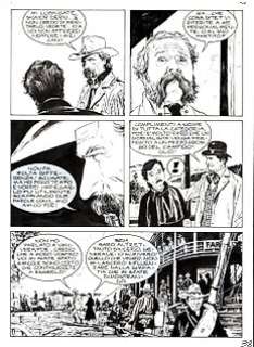 Pasquale Frisenda - Magico Vento n. 98 - Tavola Originale "Rosebud" Frisenda - Page volante - EO - (2005)