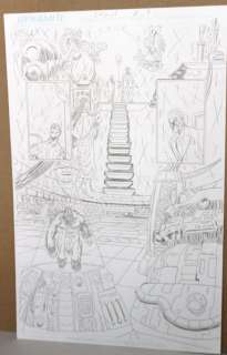 Walt Flanagan - cryptozoic man #2 p. 19 - gas station attack scene