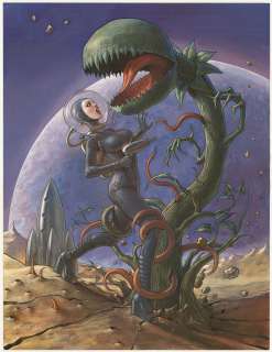 Fred Beltran  - Illustration La lune carnivore 