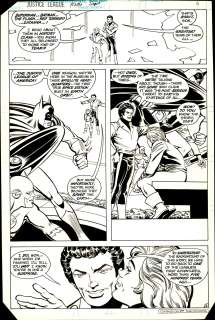 Carmine Infantino | Infantino - Justice League #206, Page 4, 1982 NO RESERVE | Russ Cochran