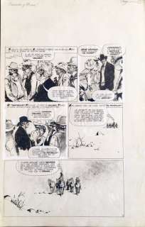 Arturo Del Castillo | Arturo Del Castillo - "Cazador y presa"- Tavola originale - Page volante | Catawiki