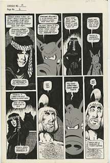 CEREBUS THE AARDVARK Issue #19 Interior Page | ComicConnect