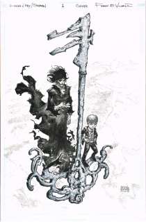Freddie E. Williams II - SANDMAN / LOCKE&KEY (Issue #1 Cover) Variant Cover 11Ã—17