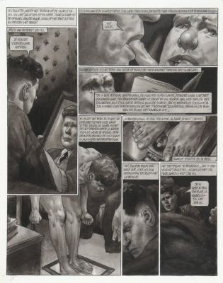 Lot 1403 - [Comics]. Matena, Dick (1943-2026). (De avonden. Vol.2, p.79). | misc / divers