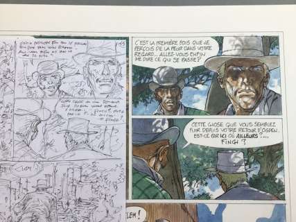 Hermann | Hermann - Planche originale crayonnée - Duke T4 - La Dernière fois que j’ai prié - (2020) | Catawiki