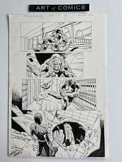 Wellington Alves - The Amazing Spider-Man: Movie Adaption #2 Page 10 - Original Art By Wellington Alves (signed) - Page volante - Exemplaire unique - (2014)