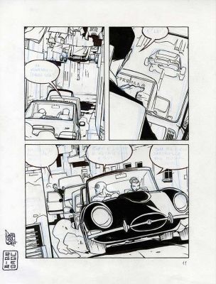 Giuseppe Camuncoli | “Diabolik: Colpo a Spaccanapoli” – tav.11 | Cart Gallery