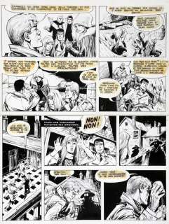 Vance | Bob Morane, planche n°18 Ã  l’encre de Chine … | Millon
