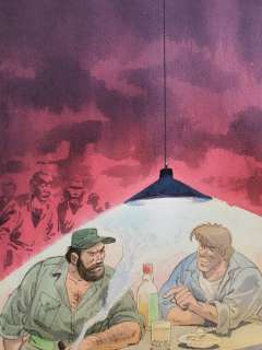 Maltaite, Eric | Maltaite, Eric - Dessin original couleur -Page titre - 421 T5 - Scotch malaria - (1987) | Catawiki