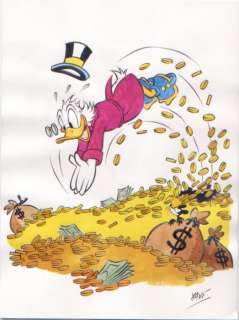 Xavi (Xavier Vives Mateu) | SCROOGE - Dibujo original - SCROOGE jumps - EO (2021) | Catawiki