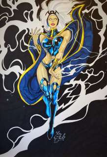 Marco Di Grazia | M. Di Grazia - illustrazione originale "Storm" - Page volante | Catawiki