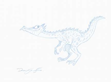 Dean Yeagle | Yeagle - Hopping Along, Dinosaurs | Russ Cochran