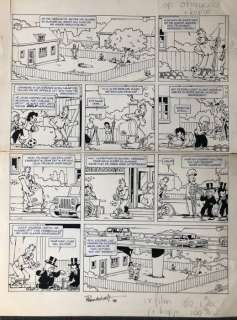 Kroft, Robert Van Der | Kroft, Robert van der - Originele pagina - Sjors en Sjimmie | Catawiki