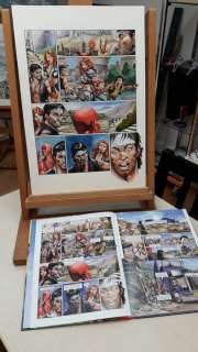 De Vos, Jorg / Molenaar, Romano | de Vos, Jorg / Molenaar, Romano - Originele pagina in kleur - Storm - Hommages - De poort naar Ellders - (2020) | Catawiki