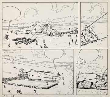 Milo Manara | Gulliveriana | Artcurial