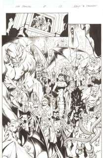 Andy Lanning, Mark Bagley - Fear Itself: the Fearless #8 P.13 - Sin (Red Skull‘s Daughter), Hellstorm, Crossbones, & D.O.a. New Recruits Splash - 2012