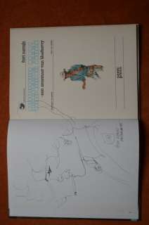 Giraud, Jean | Original dedication drawing  - Chihuahua Pearl  - (1975) | Catawiki