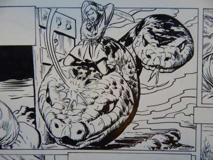 Claus Scholz | Claus Scholz - De Rode Ridder 239 - Originele pagina (p.17) - De duivelse poppenspeler - (2013) | Catawiki