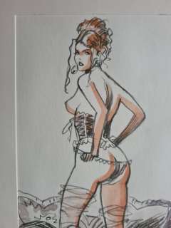 Girod, Thierry | Girod, Thierry - Dessin original couleur - Western | Catawiki