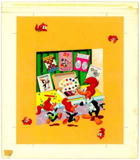 Unsigned | Unsigned - WOODY WOODPECKER  NO  RESERVE! | Russ Cochran