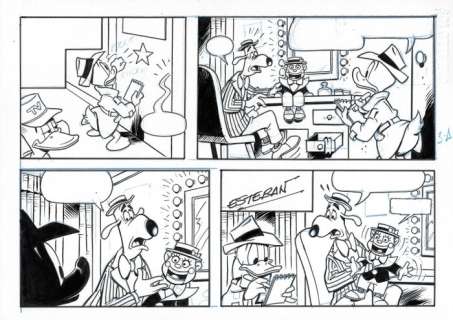 Esteban | Esteban - Original Comic Page - Donald Duck | Catawiki