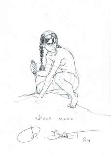 Buchet. Dessin original dédicacé | BDEnchères