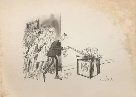 Ronald Searle (1920-2011) | Le Cadeau | Fauve Paris