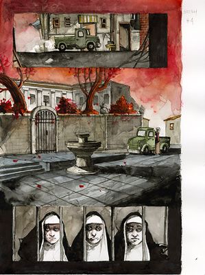 “Hellboy – the Monster of Nivola” – tav.04 | Cart Gallery