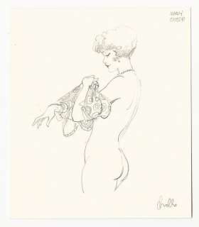 Leone Frollo | Mona Street - Leone Frollo - illustrazione originale "Marly Canson" - Exemplaire unique | Catawiki