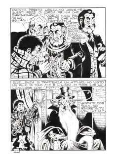 Paolo Piffarerio | Alan Ford n. 89 - 2x P.Piffarerio - Tavole Originali "Il Benefattore" - Page volante - Exemplaire unique - (1976) | Catawiki