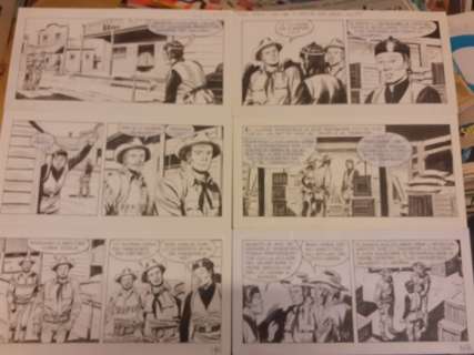 Guglielmo Letteri | Maxi Tex n. 10 - Guglielmo Letteri nn.2 tavole originali " Il veleno del Cobra " - Page volante - (2006) | Catawiki