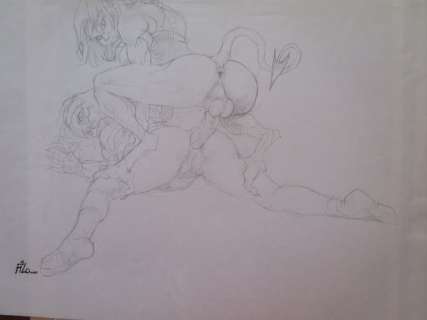 Filobedo | Filobedo - Dessin original - Le diable par la queue - Format: 41 x 29 cm. | Catawiki