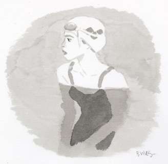 Vivès, Bastien | Vivès, Bastien - Dessin original - Le GoÃ»t du chlore - (2018) | Catawiki