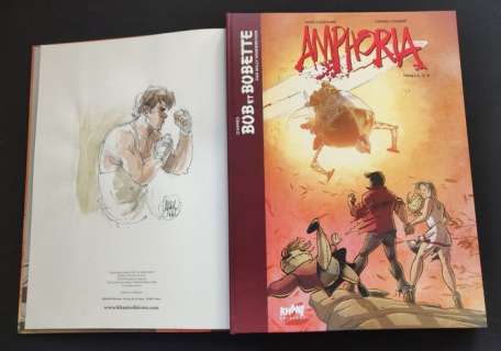 Charel Cambré / Marc Legendre | Amphoria (Bob et Bobette) - Intégrale 2 (Vol. 4-5-6) + Dédicace + Ex-Libri - n&s - Cartonné - (2020) | Catawiki