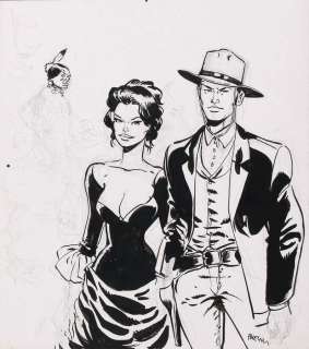 Meynet | Illustration sur papier carton Ã  l’encre de C… | Millon