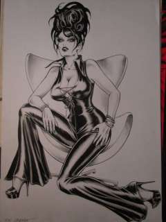 Nik Guerra | Magenta - Nik Guerra - Dessin original - cm 30x42 - Page volante - Exemplaire unique | Catawiki