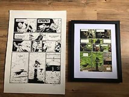 Boiscommun, Olivier | Boiscommun, Olivier - Planche originale + mise en couleur originale - Le Livre de Jack - (2000) | Catawiki