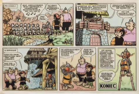 Janusz Christa (1934 - 2008) "Kajko i Kokosz" - | Desa Unicum