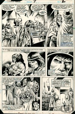 John Buscema | Conan, Annual, Page 02 - Original Artwork by John Buscema | Pulp’s Art