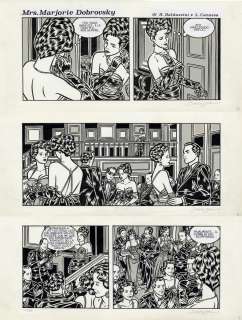 Roberto Baldazzini - Trilogia planche 01
