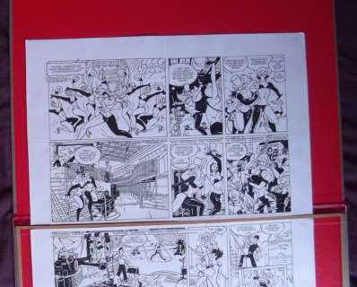 Kuijpers, Henk | Original page (p.33) + Mega Editie III  - Franka 18  - Kidnap  - (2004) | Catawiki