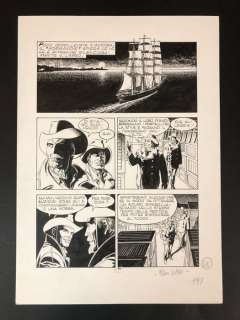 Fabio Civitelli | Tex n° 416 - F. Civitelli - Tavola originale "I contrabbandieri" - firmata - Page volante - Exemplaire unique - (1995) | Catawiki